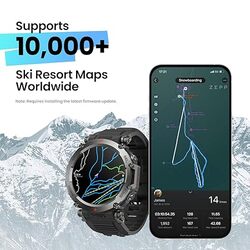 Amazfit TRex Ultra ساعة ذكية للرجال عمر بطارية 20 يومًا 30 مترًا دعم الغوص الحر DualBand GP